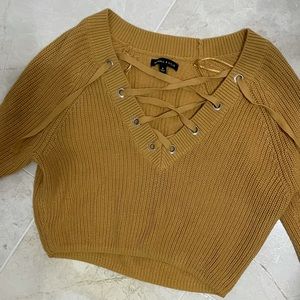 PacSun Kendal and Kylie Crop Sweater